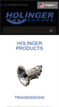 Mobile Screenshot of holinger.de